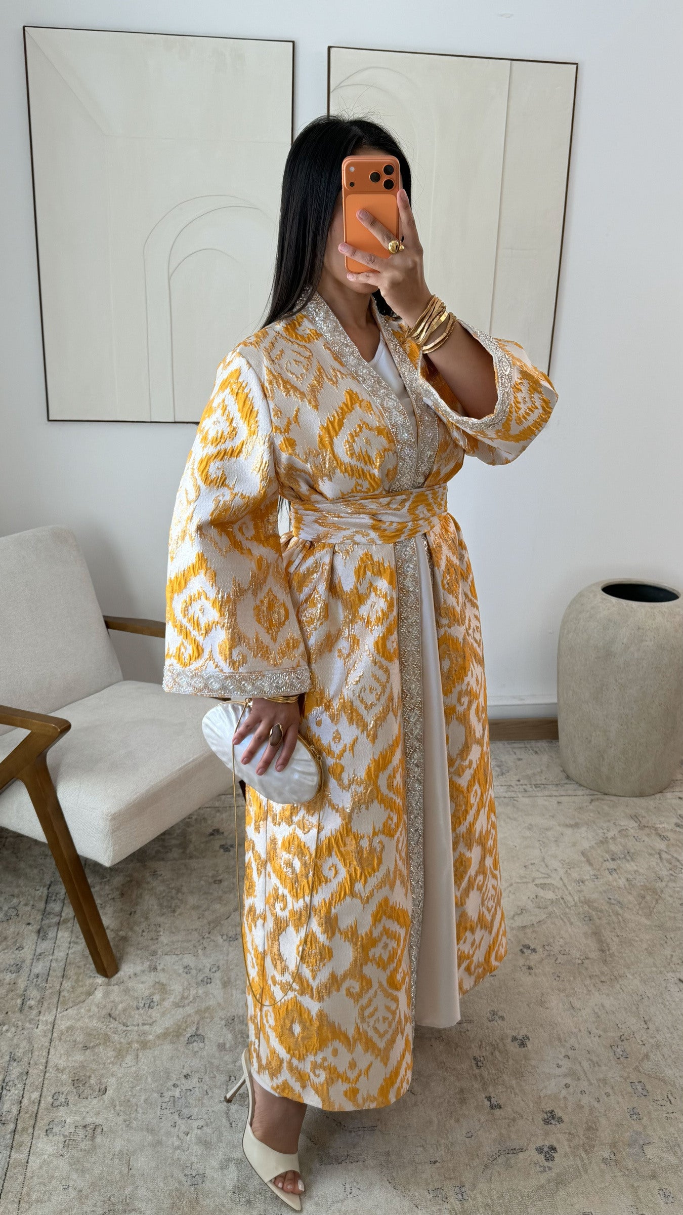 Ilyana Kimono Abaya Set