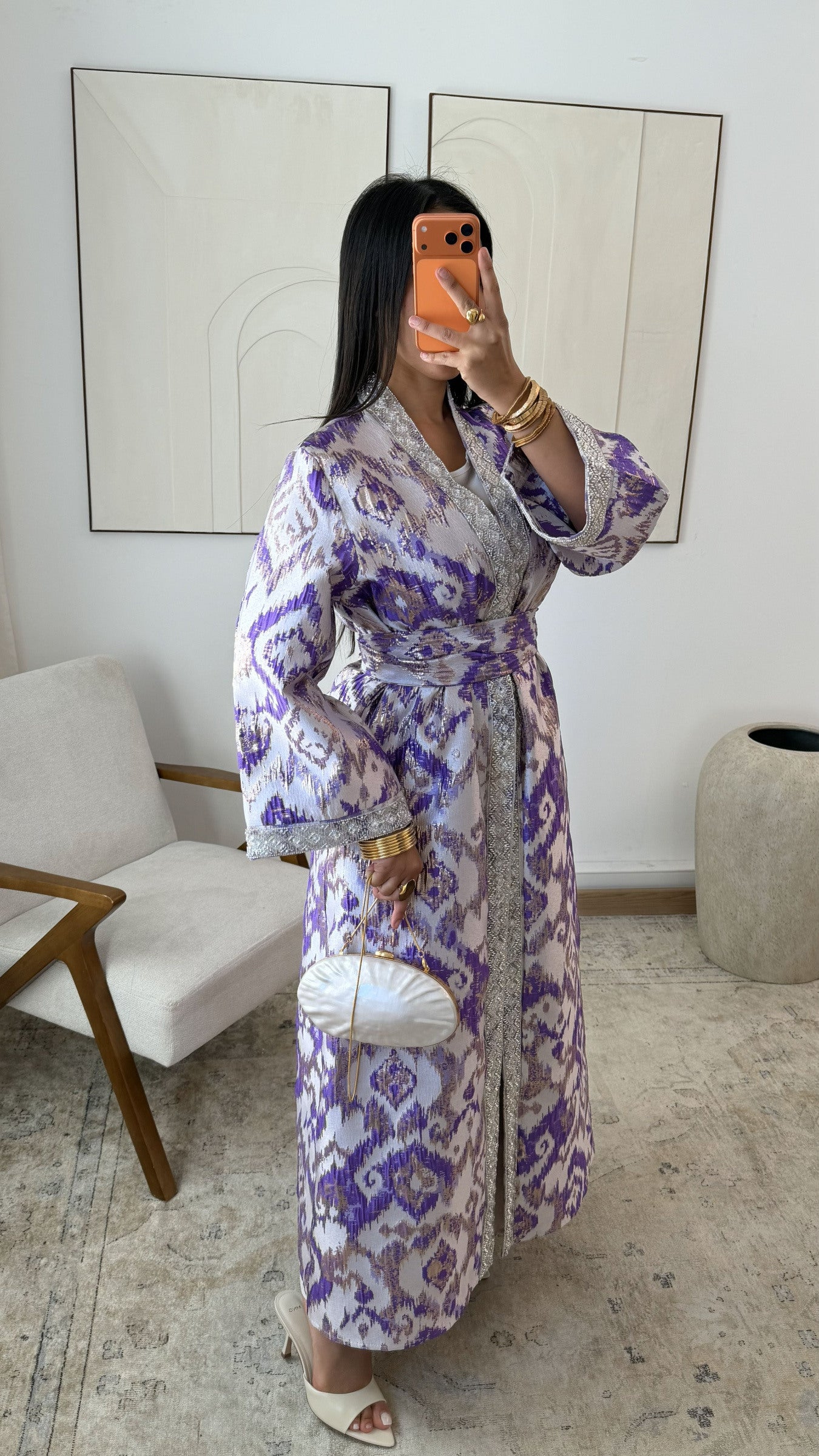 Ilyana Kimono Abaya Set